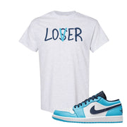 Air Jordan 1 Low UNC T Shirt | Lover, Ash