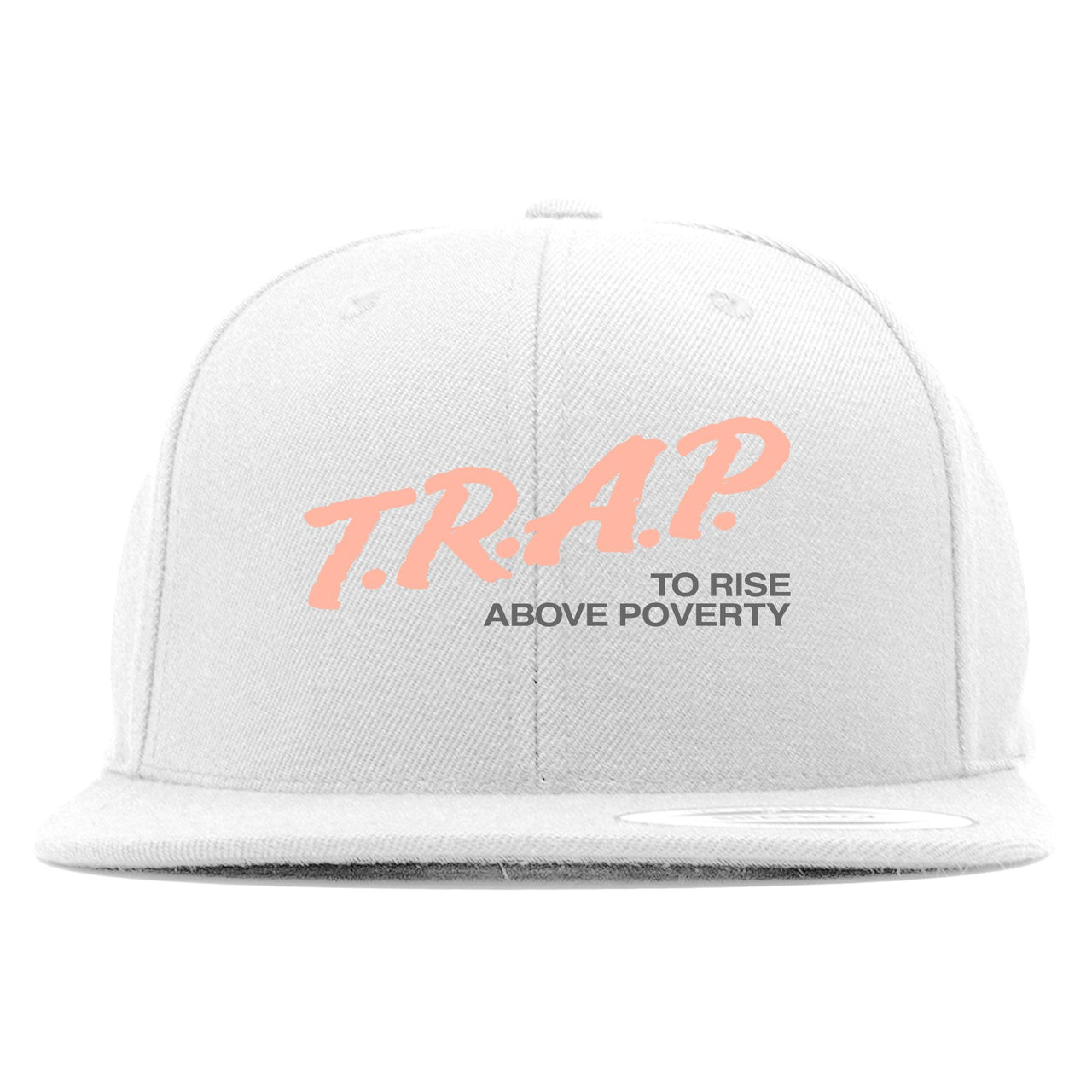 True Form v2 350s Snapback | Trap To Rise Above Poverty, White