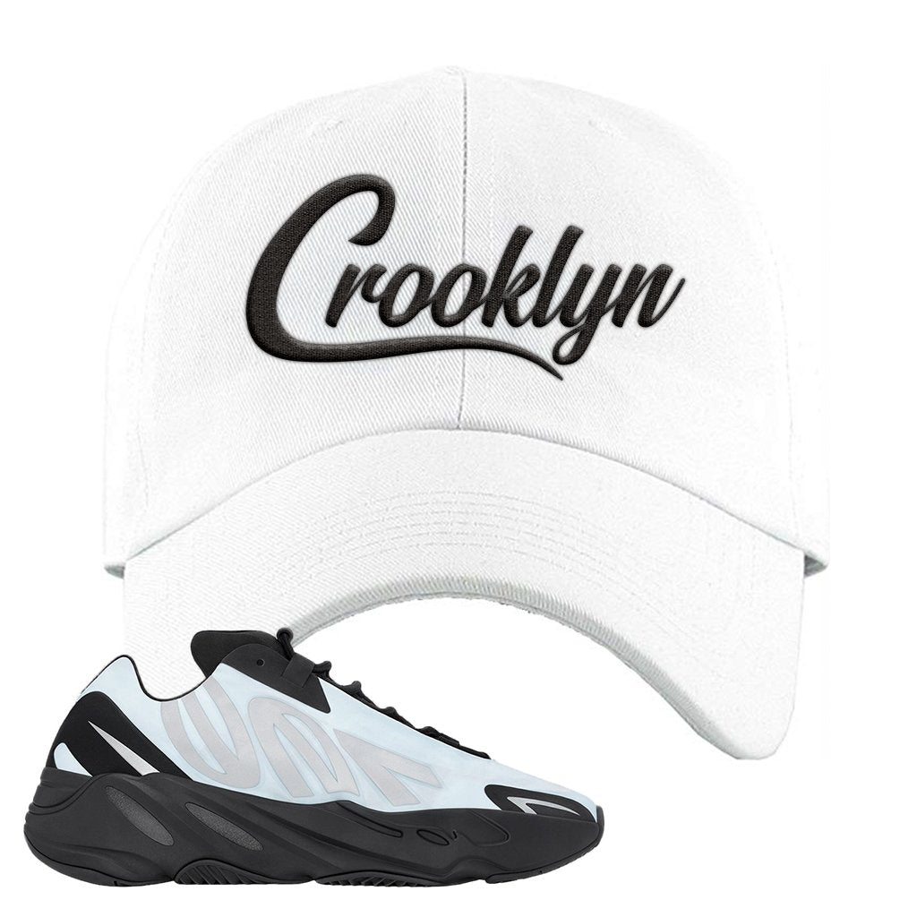 MNVN 700s Blue Tint Dad Hat | Crooklyn, White