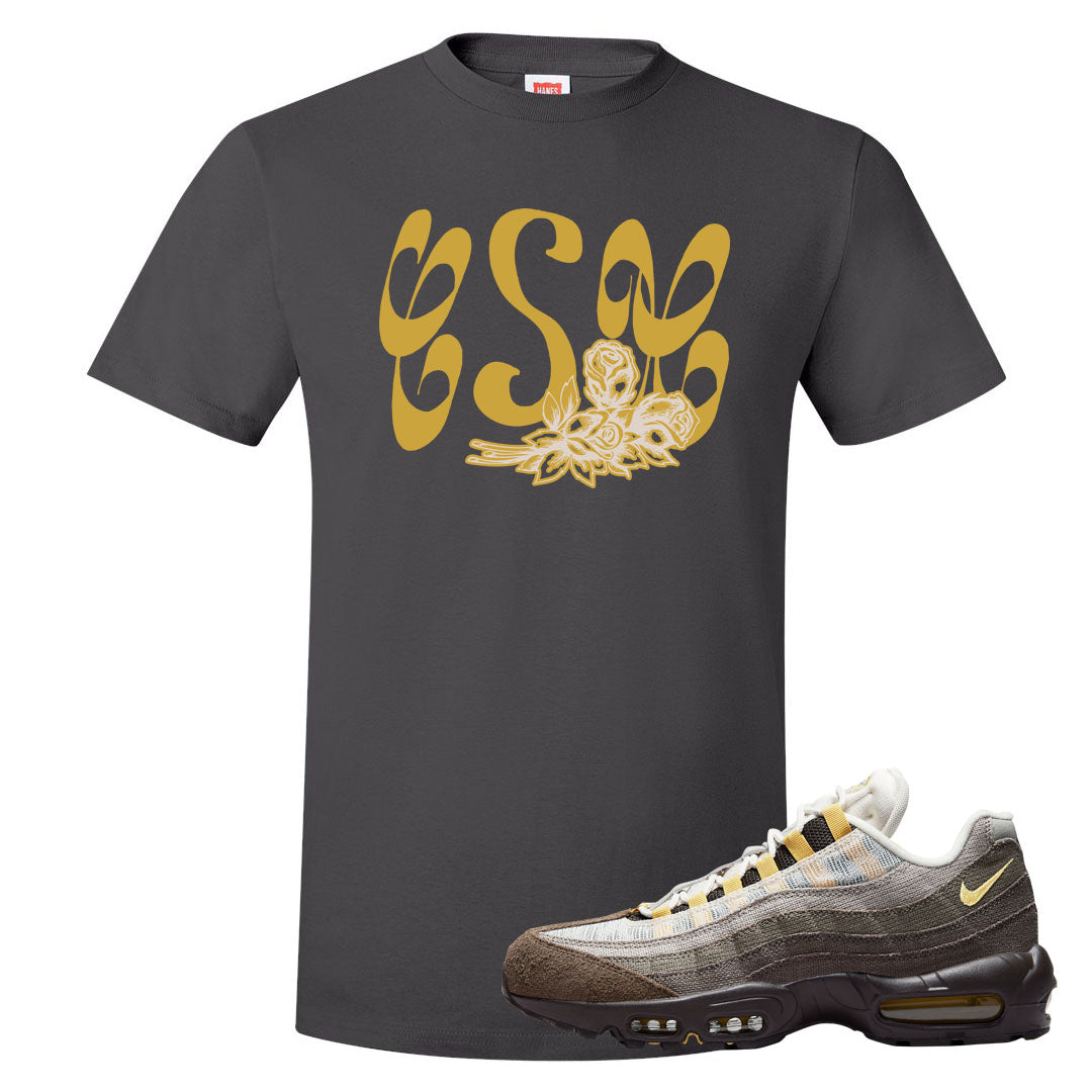 Ironstone Hemp 95s T Shirt | Certified Sneakerhead, Smoke Grey
