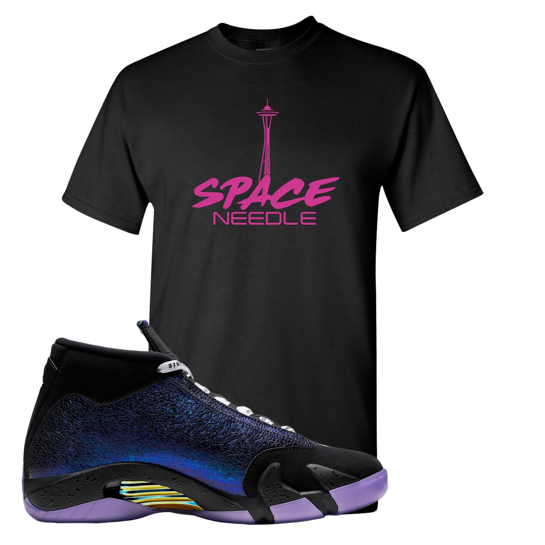 Doernbecher 14s T Shirt | Space Needle, Black