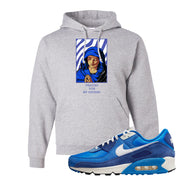 Air Max 90 First Use Hoodie | God Told Me, Ash