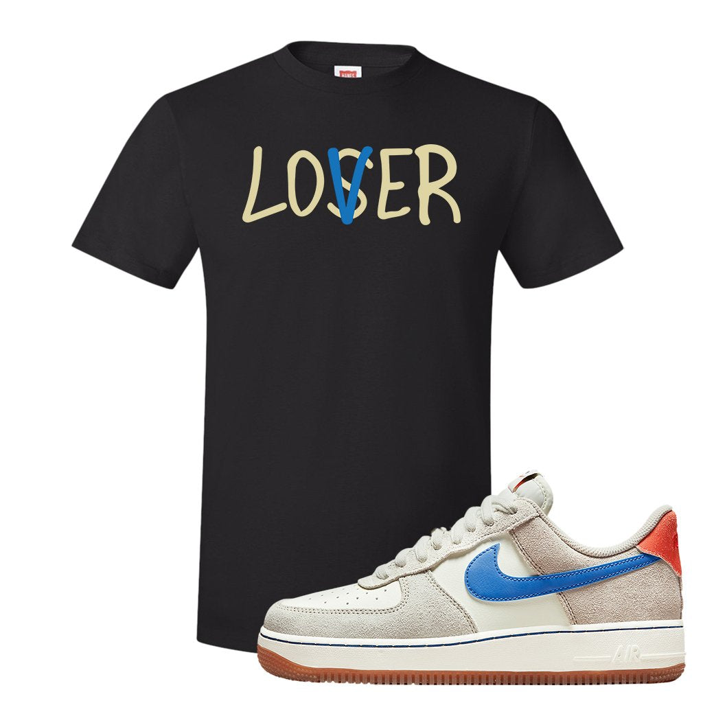 First Use Low 1s Suede T Shirt | Lover, Black