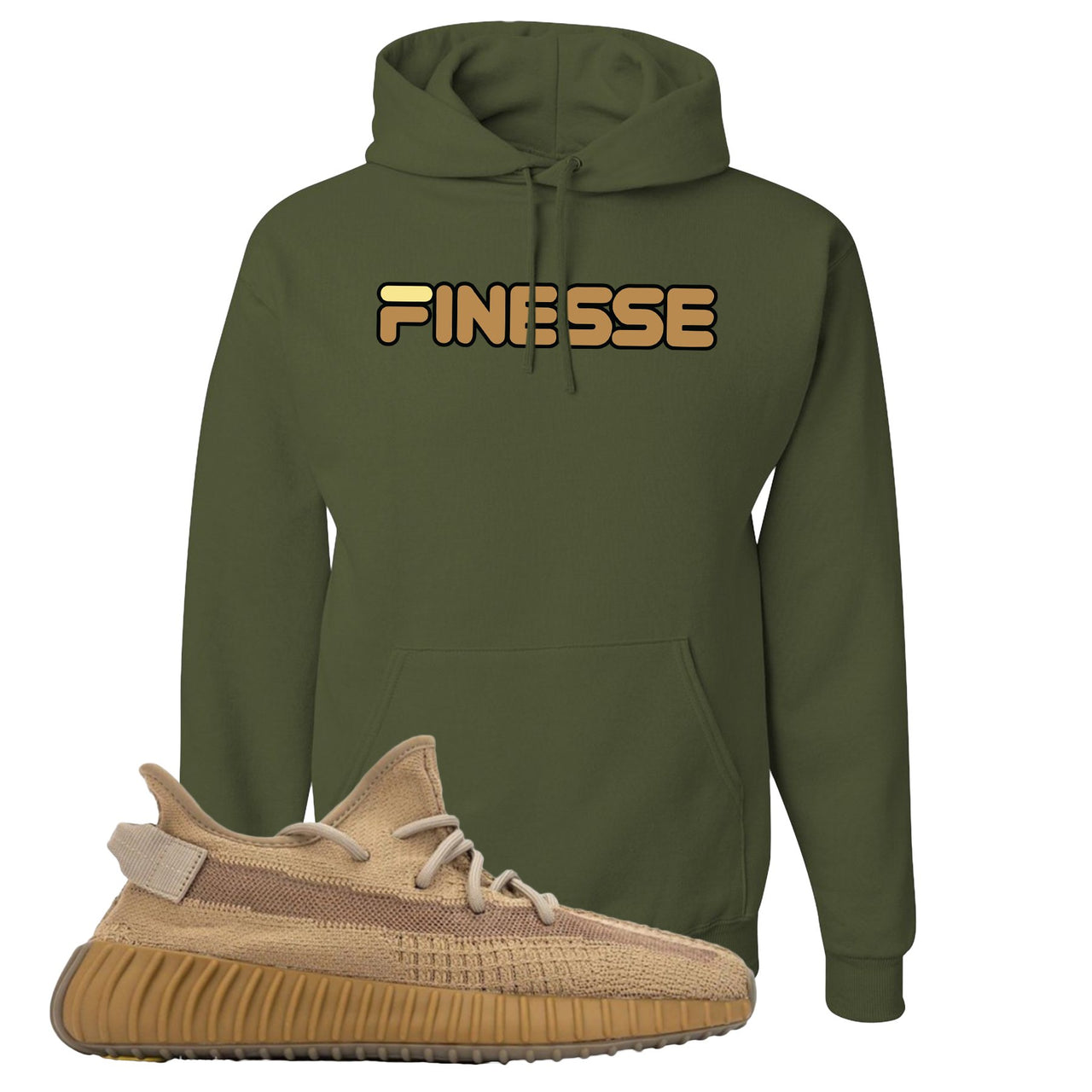 Earth v2 350s Hoodie | Finesse, Military Green