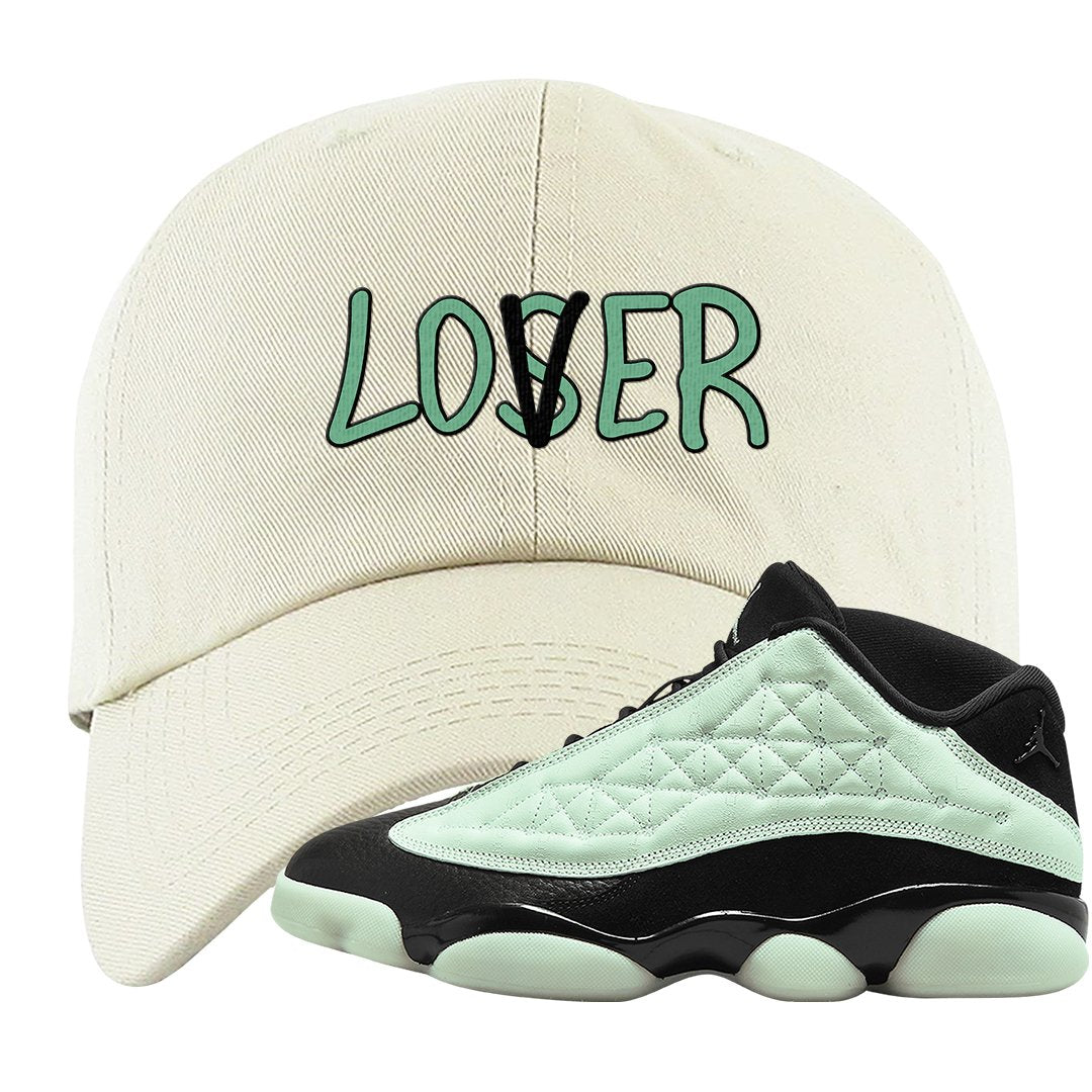 Single's Day Low 13s Dad Hat | Lover, White