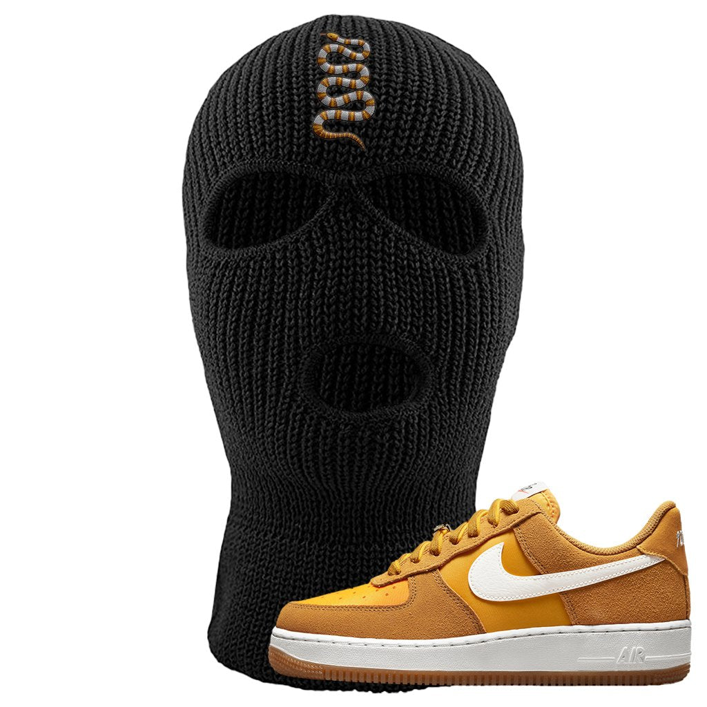 Air Force 1 Low First Use Ski Mask | Coiled Snake, Black