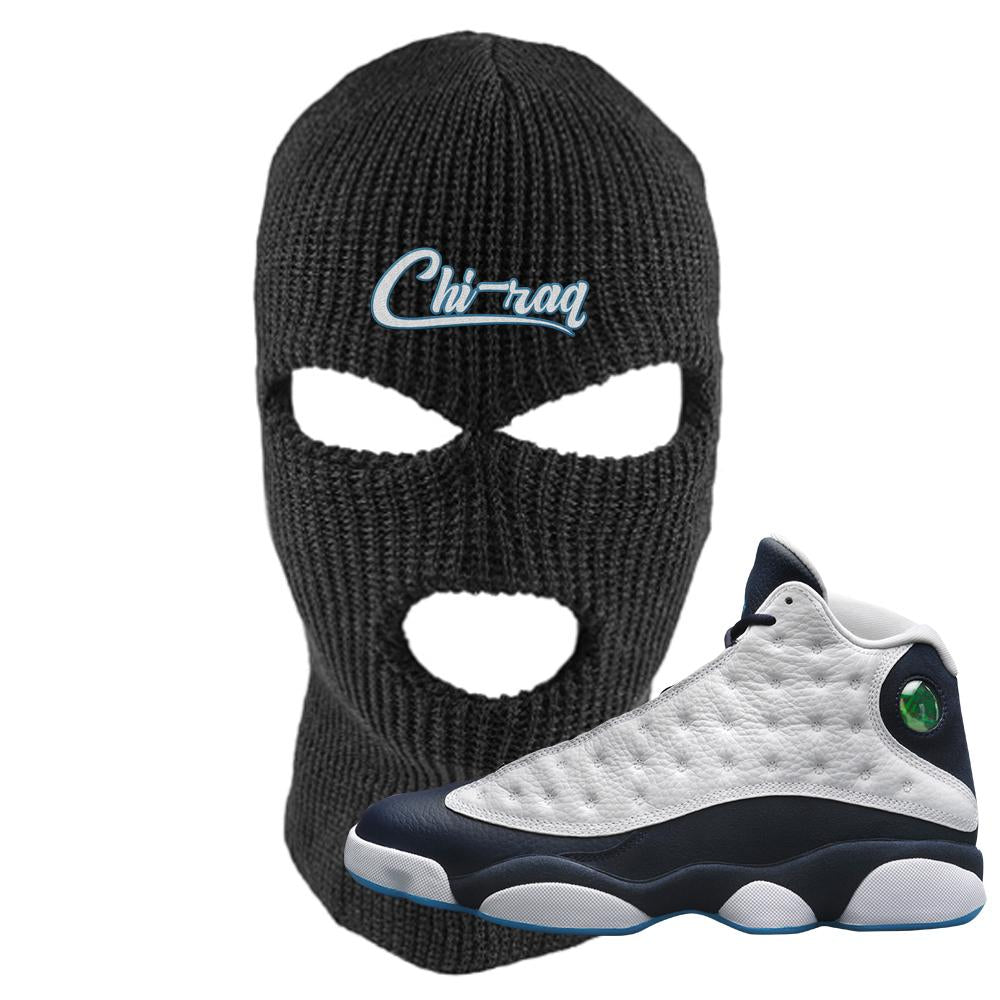 Obsidian 13s Ski Mask | Chiraq, Black