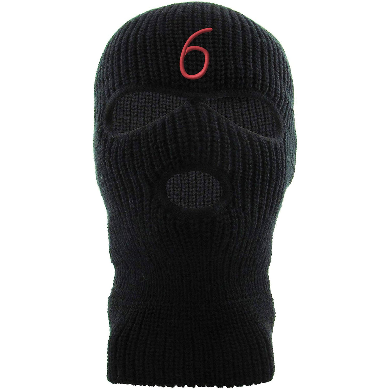 Infrared 6s Ski Mask | 6, Black