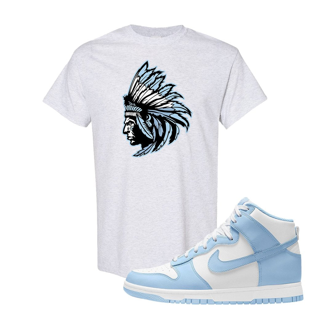 Aluminum High Dunks T Shirt | Indian Chief, Ash