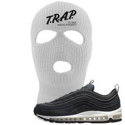 Black Off Noir 97s Ski Mask | Trap To Rise Above Poverty, White