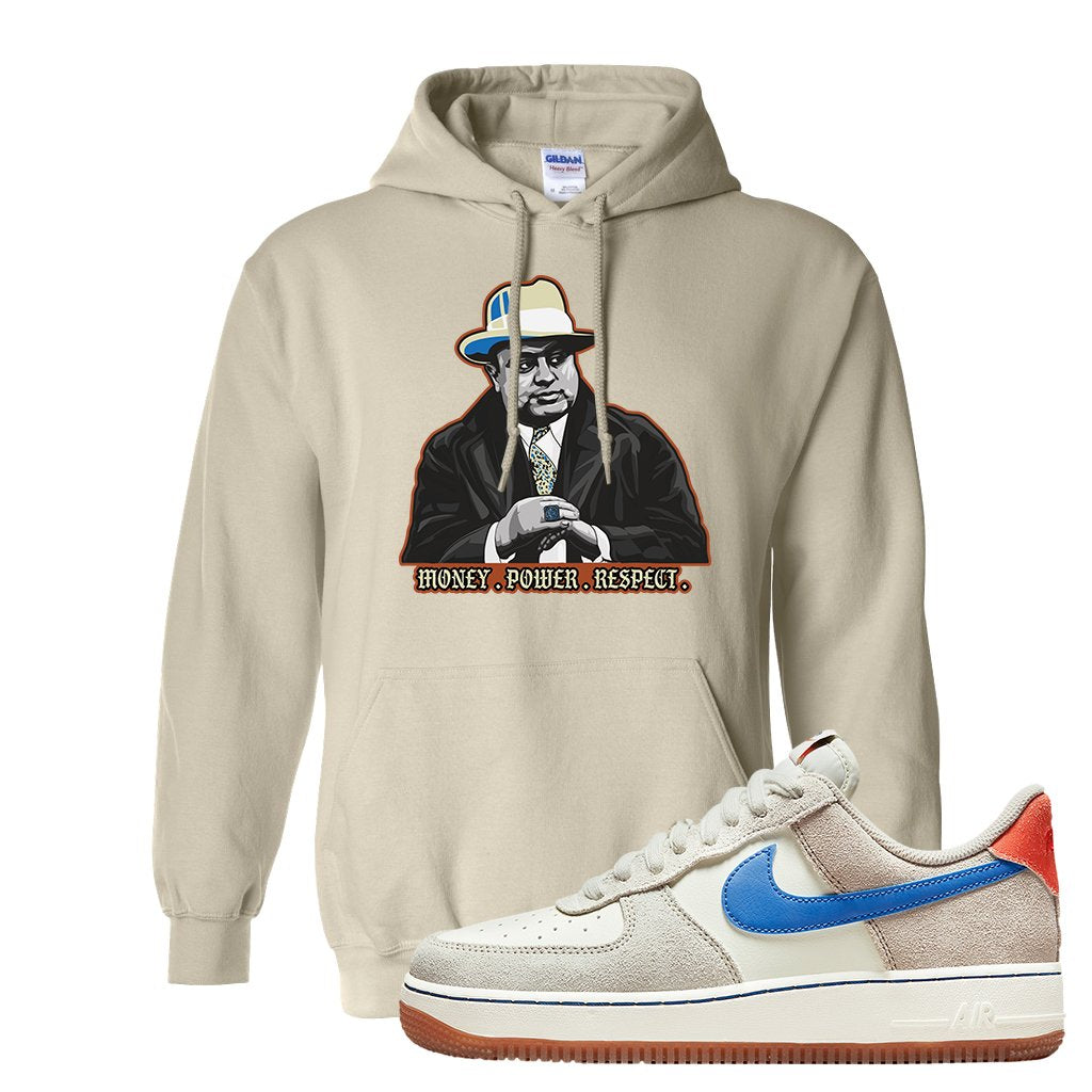 First Use Low 1s Suede Hoodie | Capone Illustration, Sand