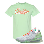 GOAT Bron 18s T Shirt | Crooklyn, Mint