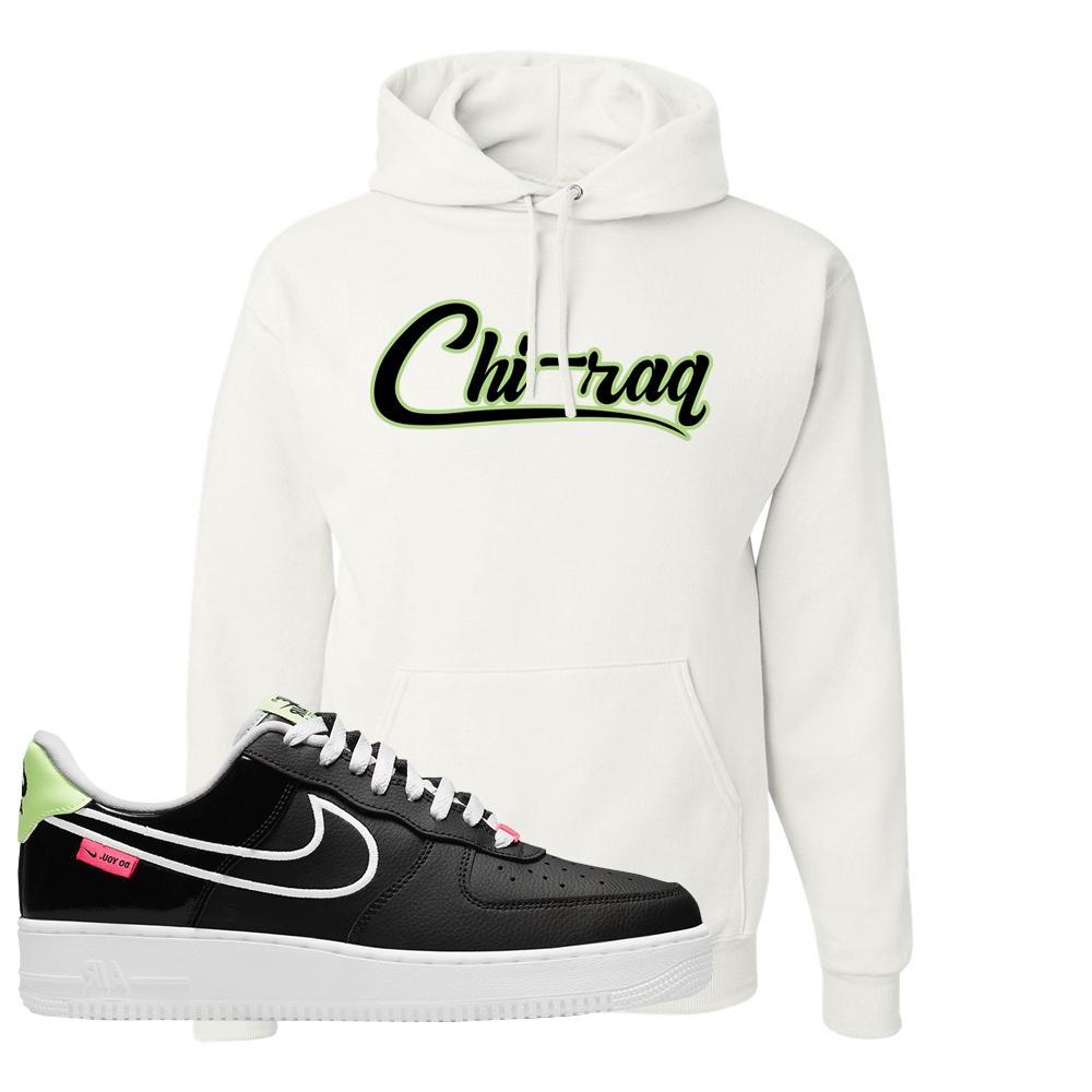 Do You Low Force 1s Hoodie | Chiraq, White