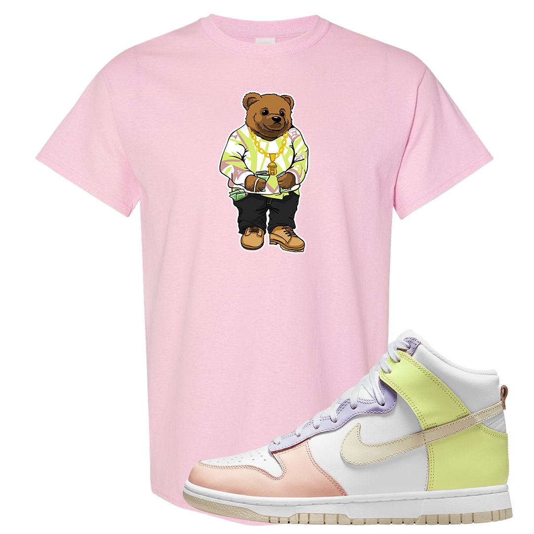 Cashmere High Dunks T Shirt | Sweater Bear, Light Pink