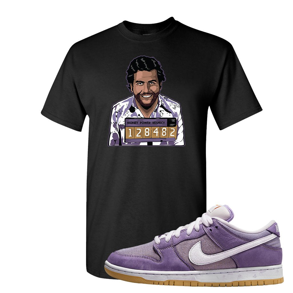 Unbleached Purple Lows T Shirt | Escobar Illustration, Black