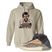 Yeezy Quantum Flash Orange Hoodie | Escobar Illustration, Sand