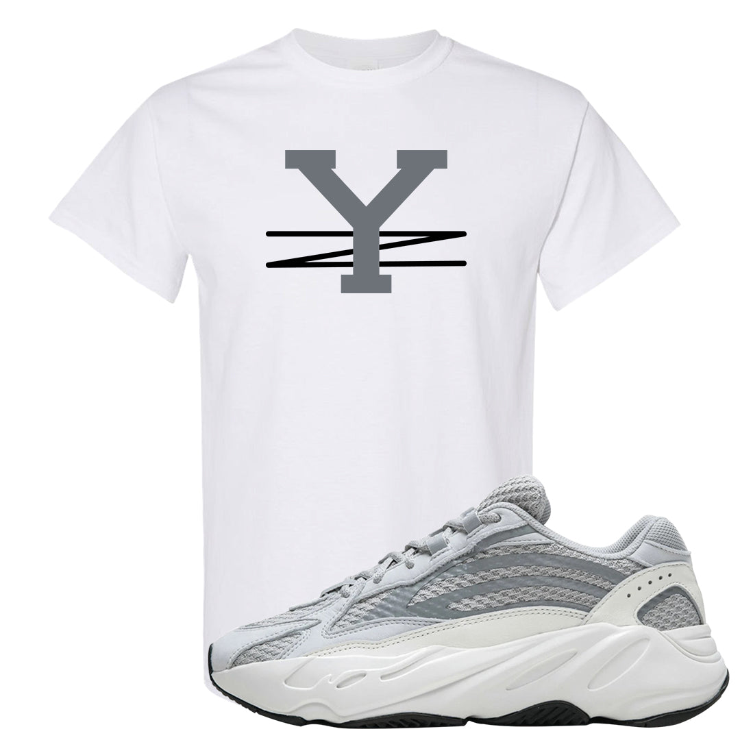 Static v2 700s T Shirt | YZ, White