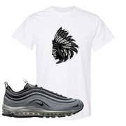Grayscale 97s T Shirt | Indian Chief, White