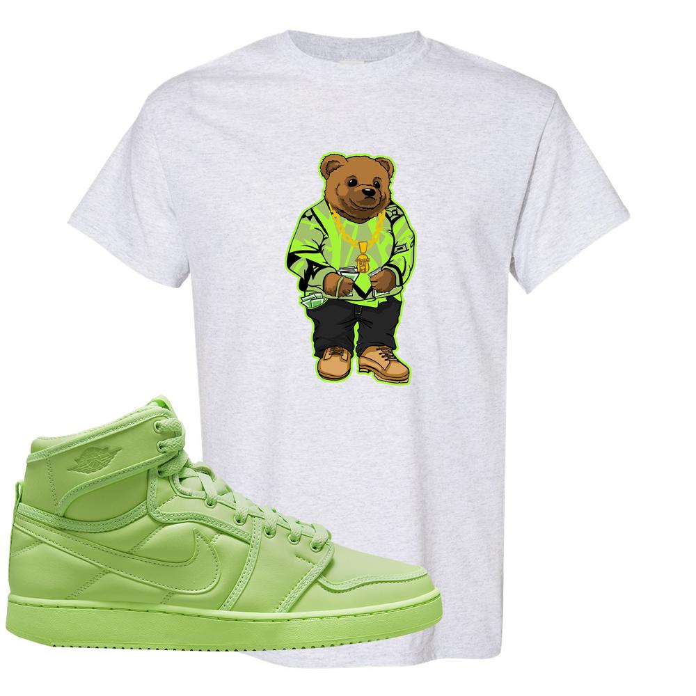 Neon Green KO 1s T Shirt | Sweater Bear, Ash