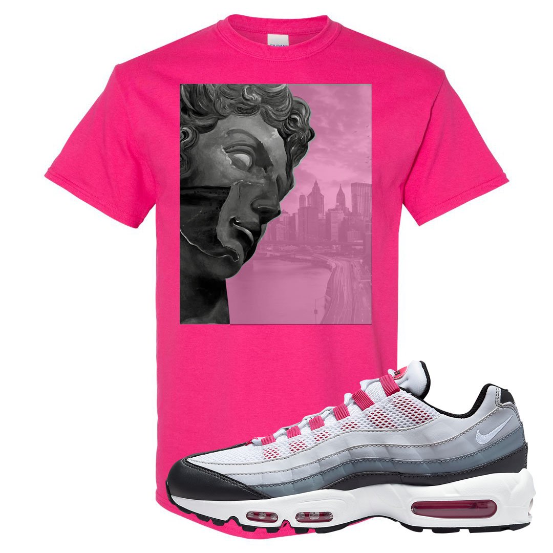 Next Nature Pink 95s T Shirt | Miguel, Heliconia