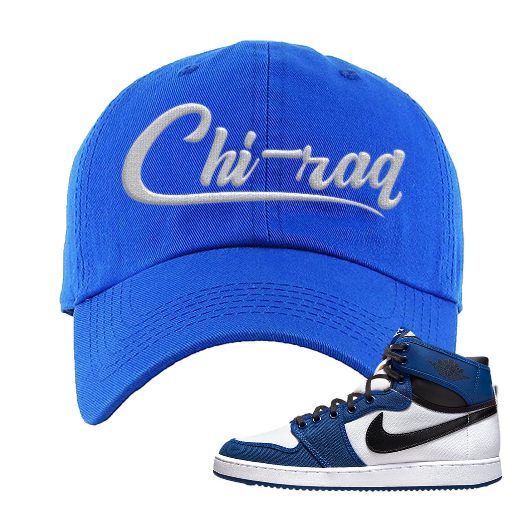 KO Storm Blue 1s Dad Hat | Chiraq, Royal
