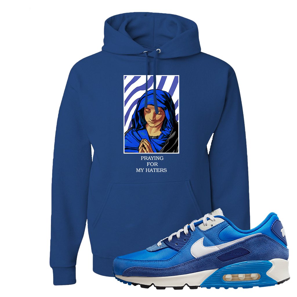 Air Max 90 First Use Hoodie | God Told Me, Royal