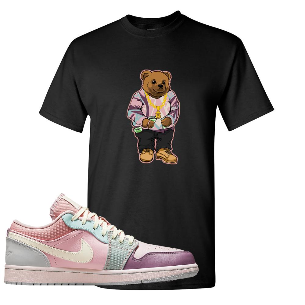 Air Jordan 1 Low Pastel T Shirt | Sweater Bear, Black