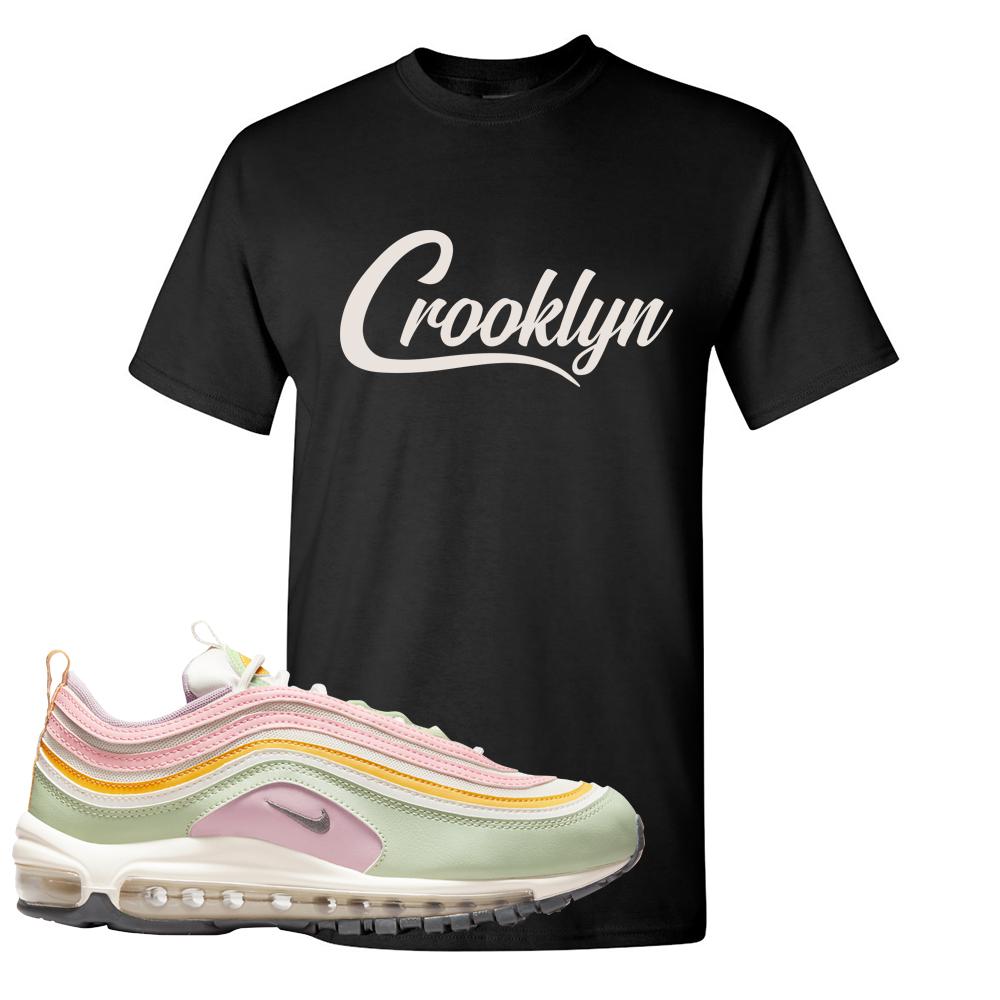 Pastel 97s T Shirt | Crooklyn, Black