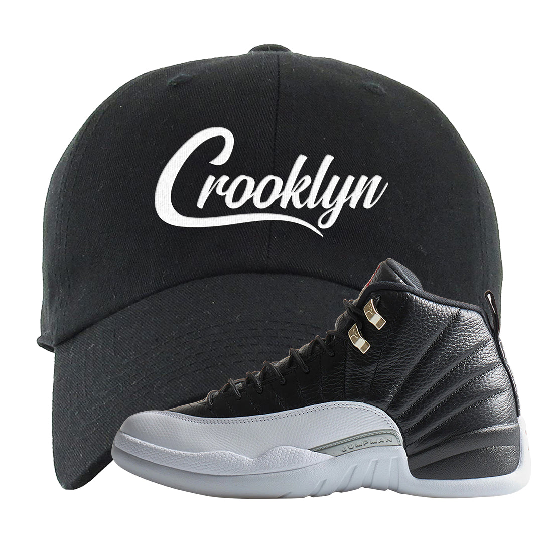 Playoff 12s Dad Hat | Crooklyn, Black
