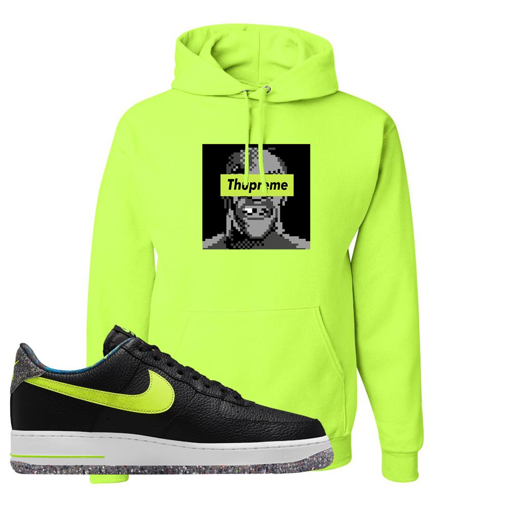 Air Force 1 Low Volt Grind Hoodie | Thupreme, Safety Green