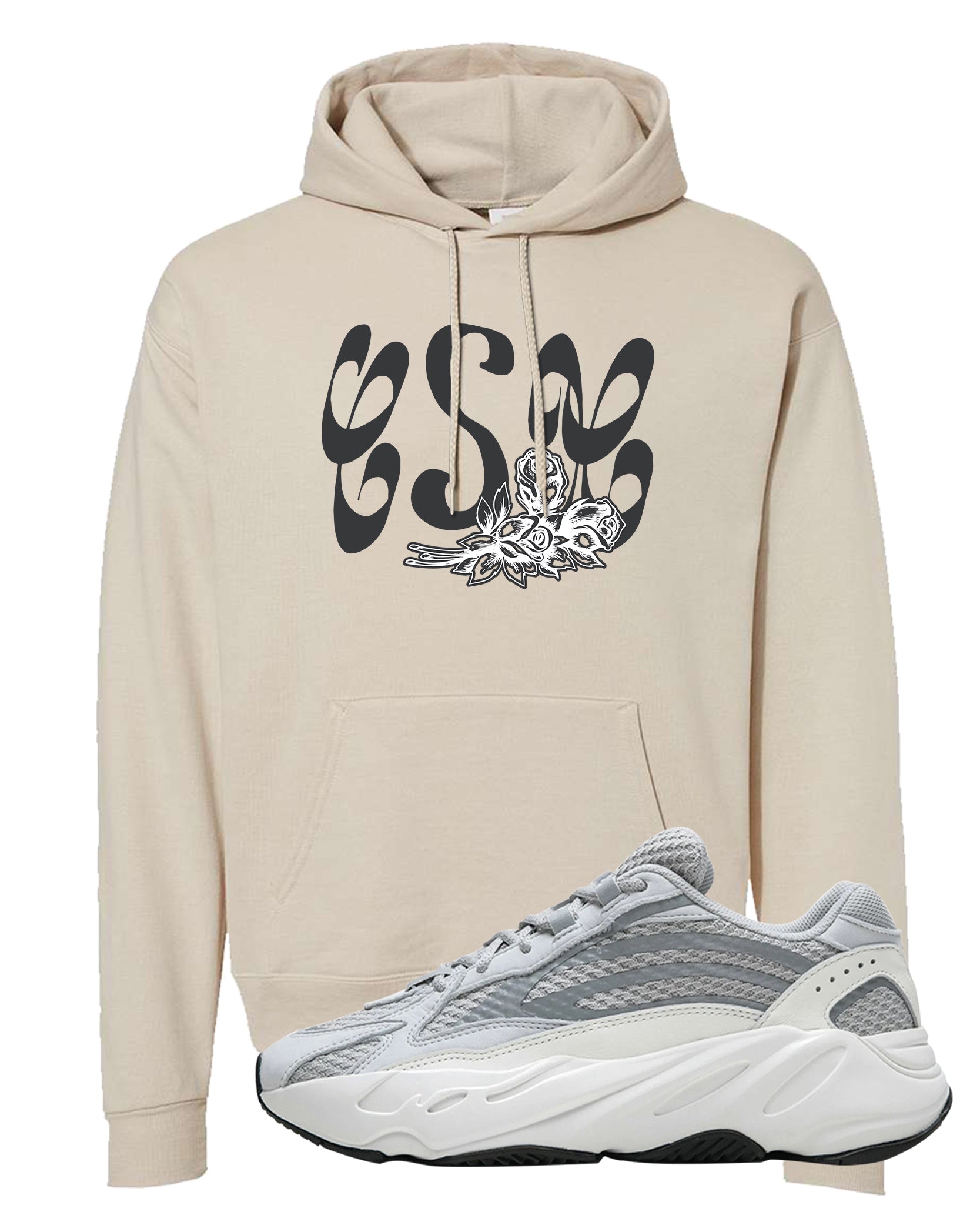 Static v2 700s Hoodie | Certified Sneakerhead, Sand