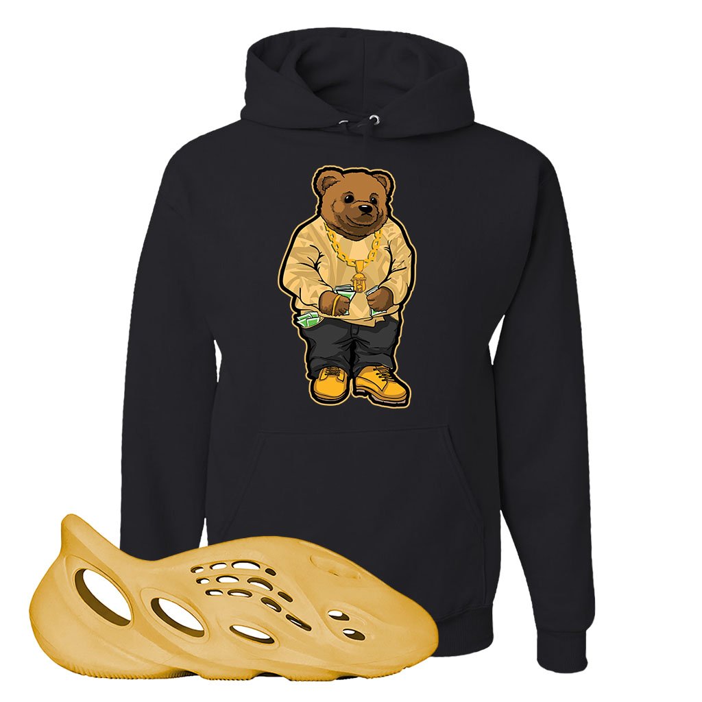 Yeezy Foam Runner Ochre Hoodie | Sweater Bear, Black