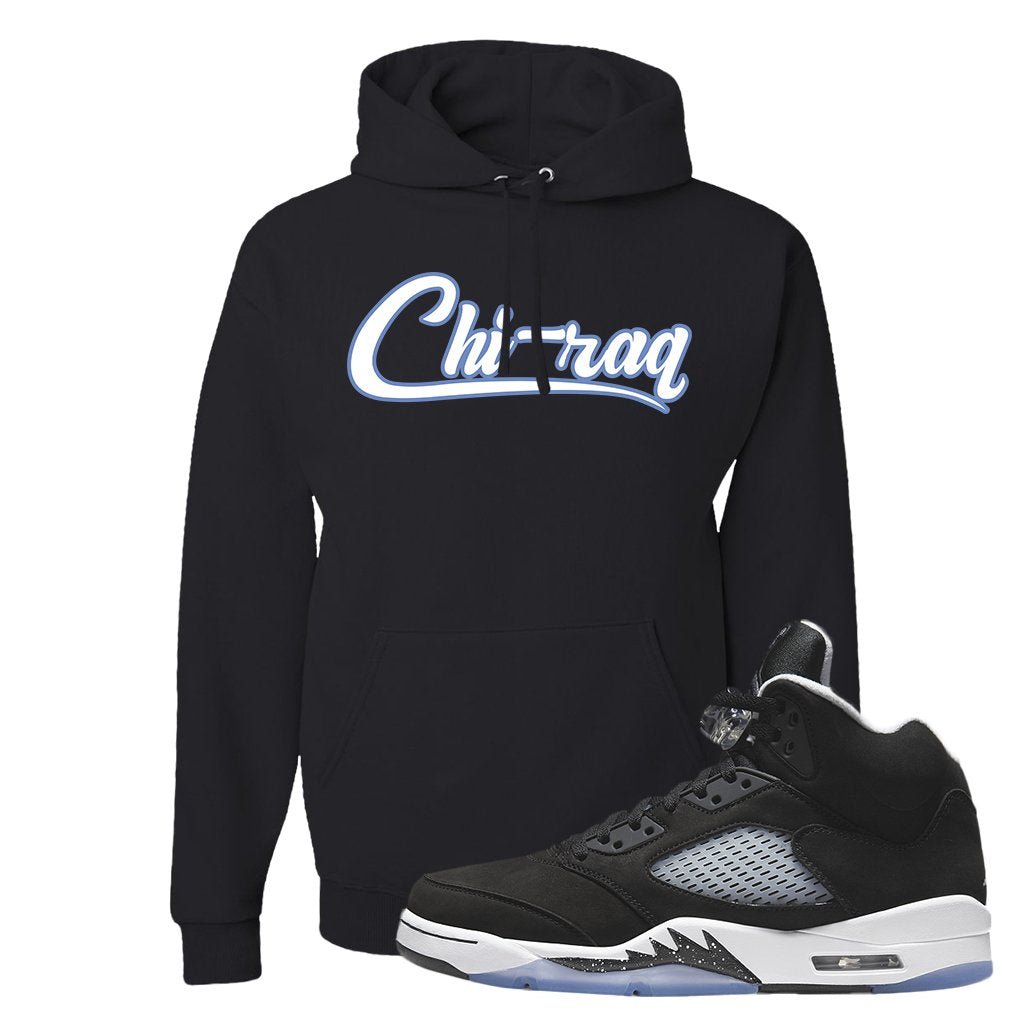 Oreo Moonlight 5s Hoodie | Chiraq, Black