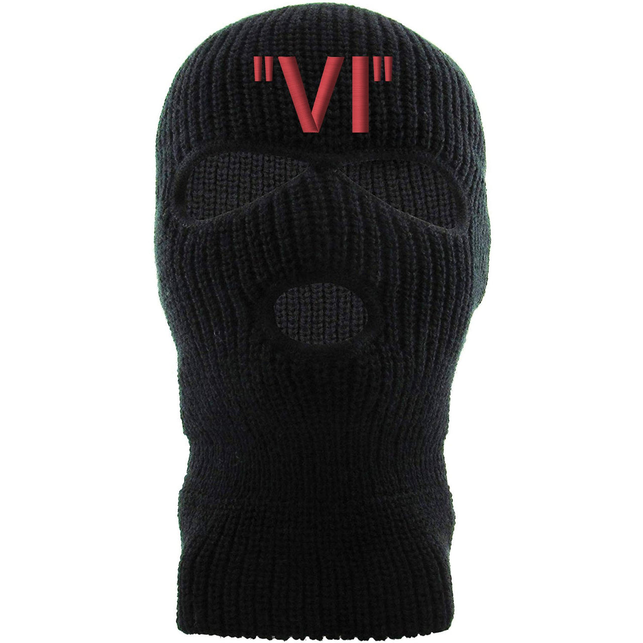 Infrared 6s Ski Mask | VI, Black