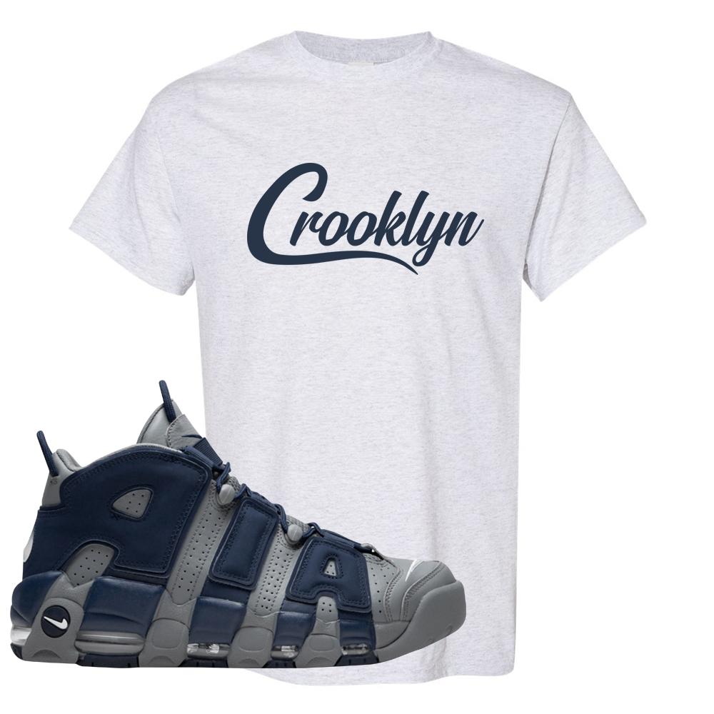 Georgetown Uptempos T Shirt | Crooklyn, Ash