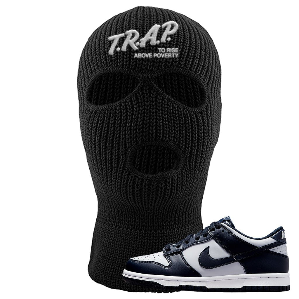 SB Dunk Low Georgetown Ski Mask | Trap To Rise Above Poverty, Black