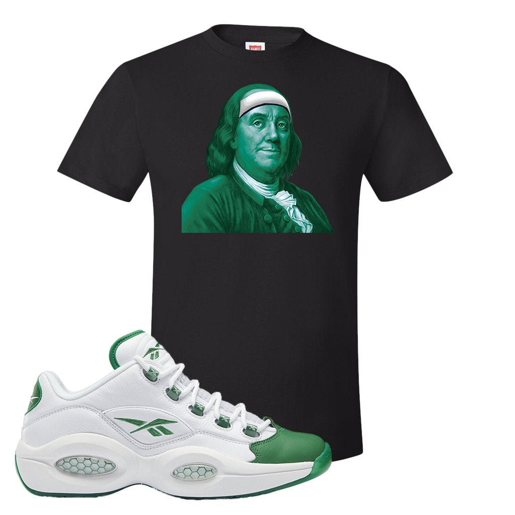 Question Low Green Toe T Shirt | Franklin Headband, Black