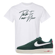 Athletic Club Low AF1s T Shirt | Talk To Me Nice, White