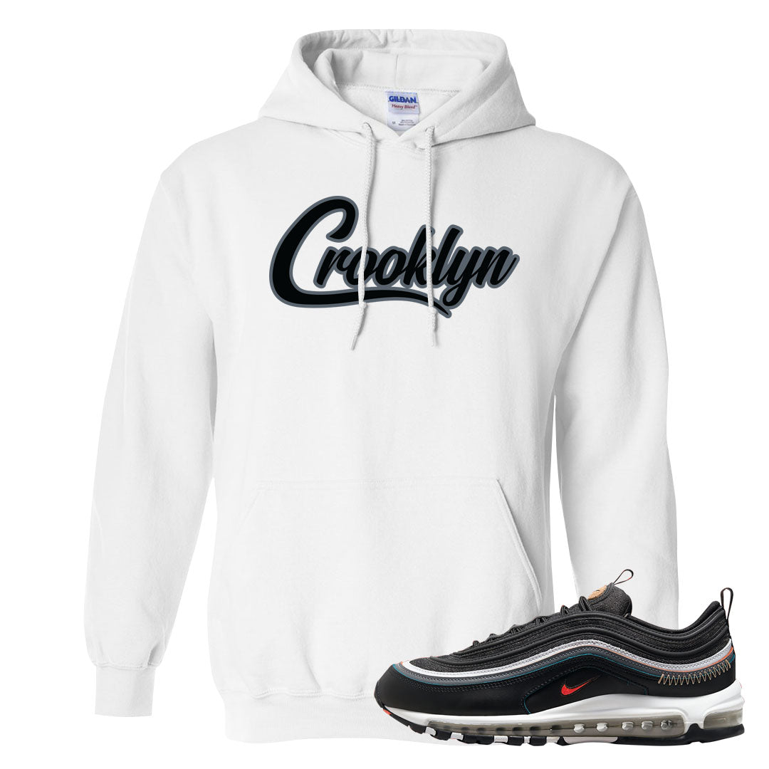 Alter and Reveal 97s Hoodie | Crooklyn, White