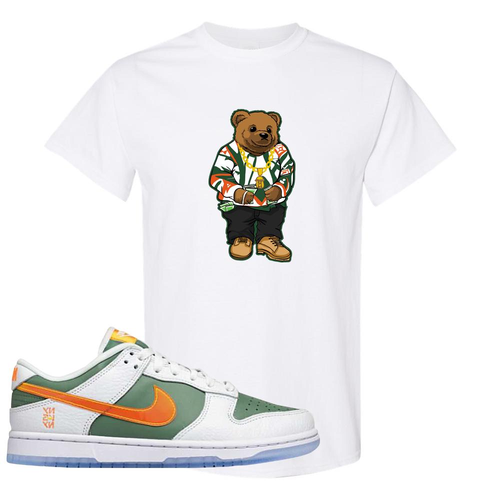 SB Dunk Low NY vs NY T Shirt | Sweater Bear, White