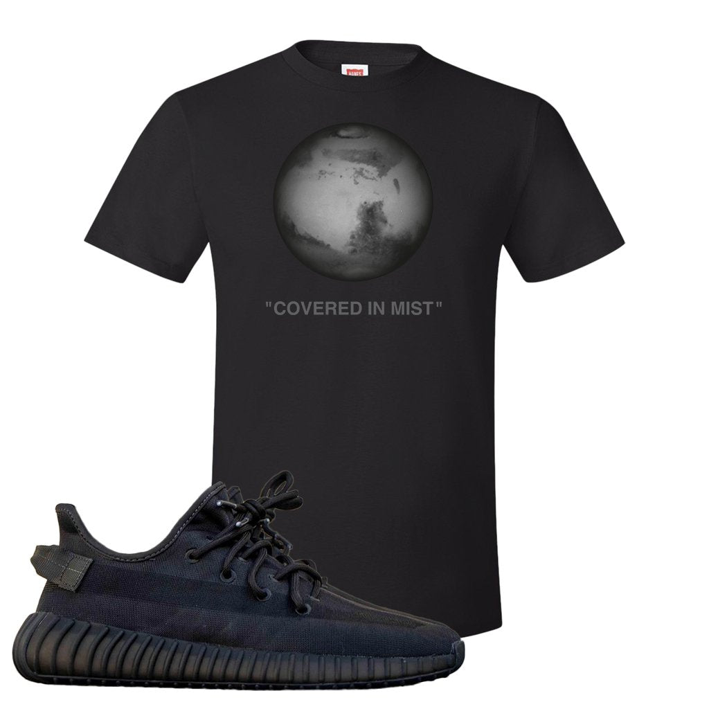 Yeezy Boost 350 v2 Mono Cinder T Shirt | Covered In Mist, Black