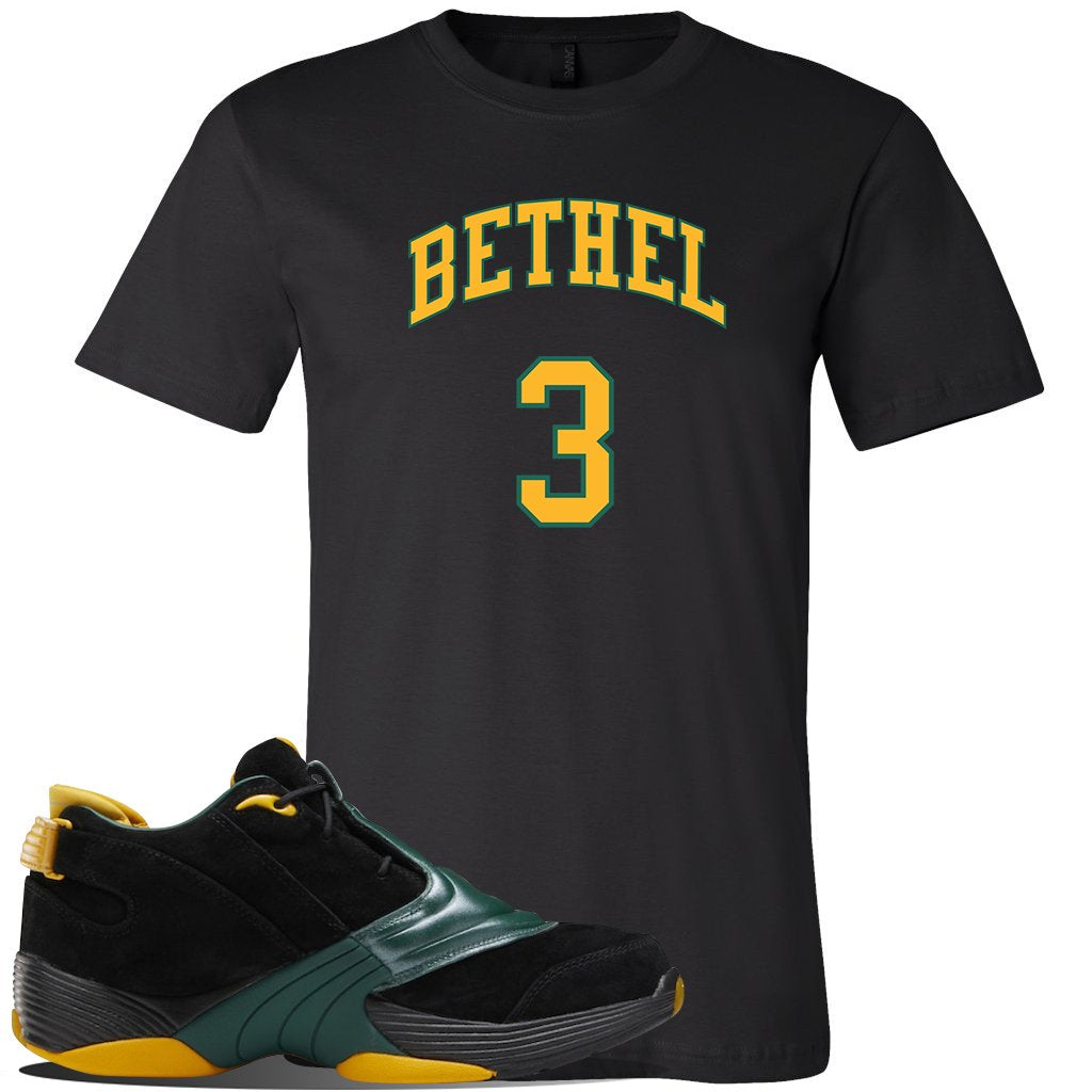 Bethel High Answer 5s T Shirt | Bethel 3 Arch, Black