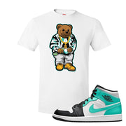 Air Jordan 1 Mid Tropical Twist T Shirt | Sweater Bear, White