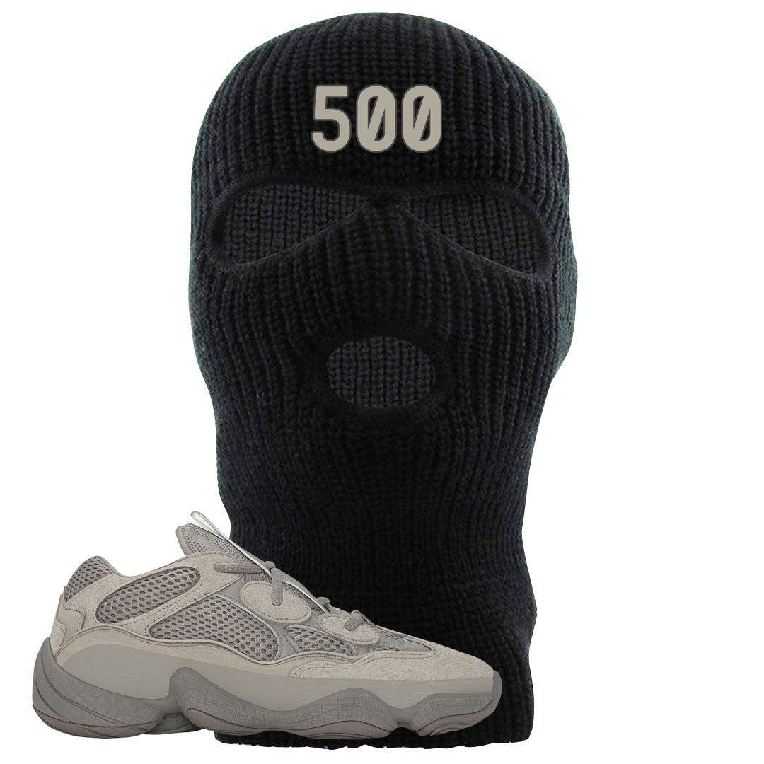Ash Grey 500s Ski Mask | 500, Black