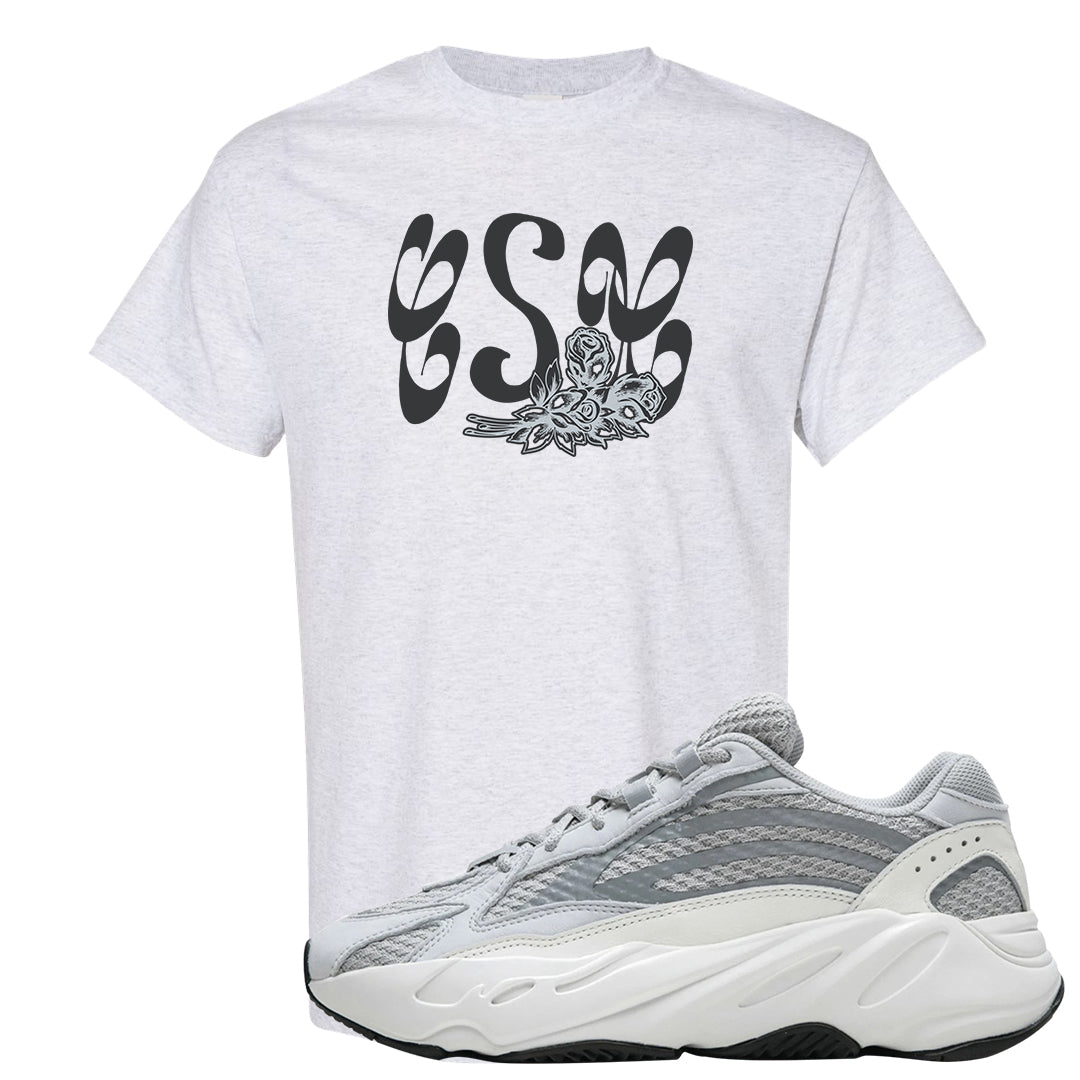 Static v2 700s T Shirt | Certified Sneakerhead, Ash