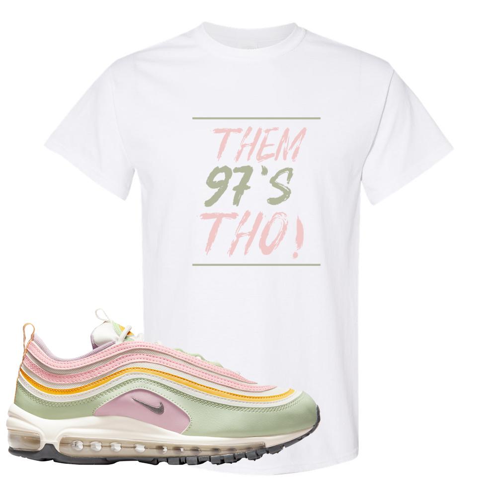 Pastel 97s T Shirt | Them 97's Tho, White