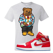 Barcelona Sweater Mid 1s T Shirt | Sweater Bear, Ash