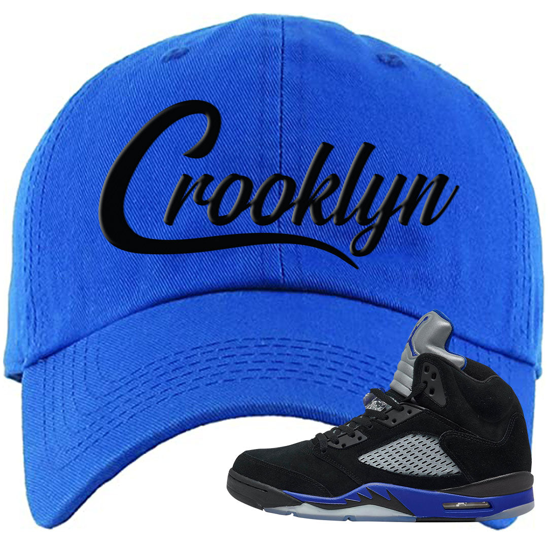 Racer Blue 5s Dad Hat | Crooklyn, Royal