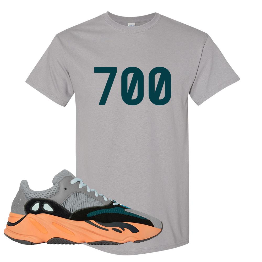 Wash Orange 700s T Shirt | 700, Gravel