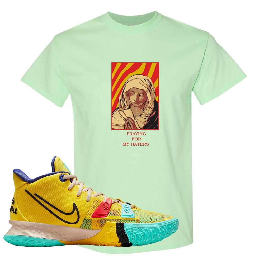 1 World 1 People Yellow 7s T Shirt | God Told Me, Mint